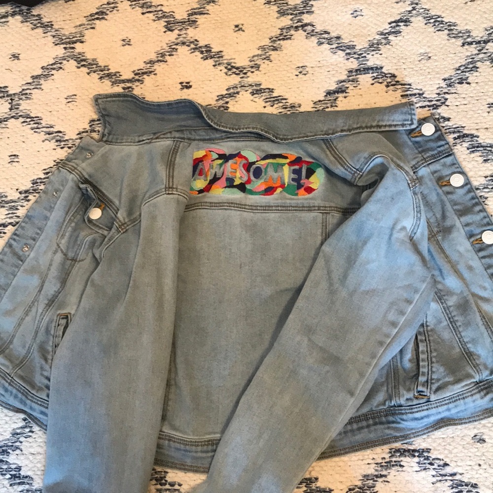 An adorable jean jacket!